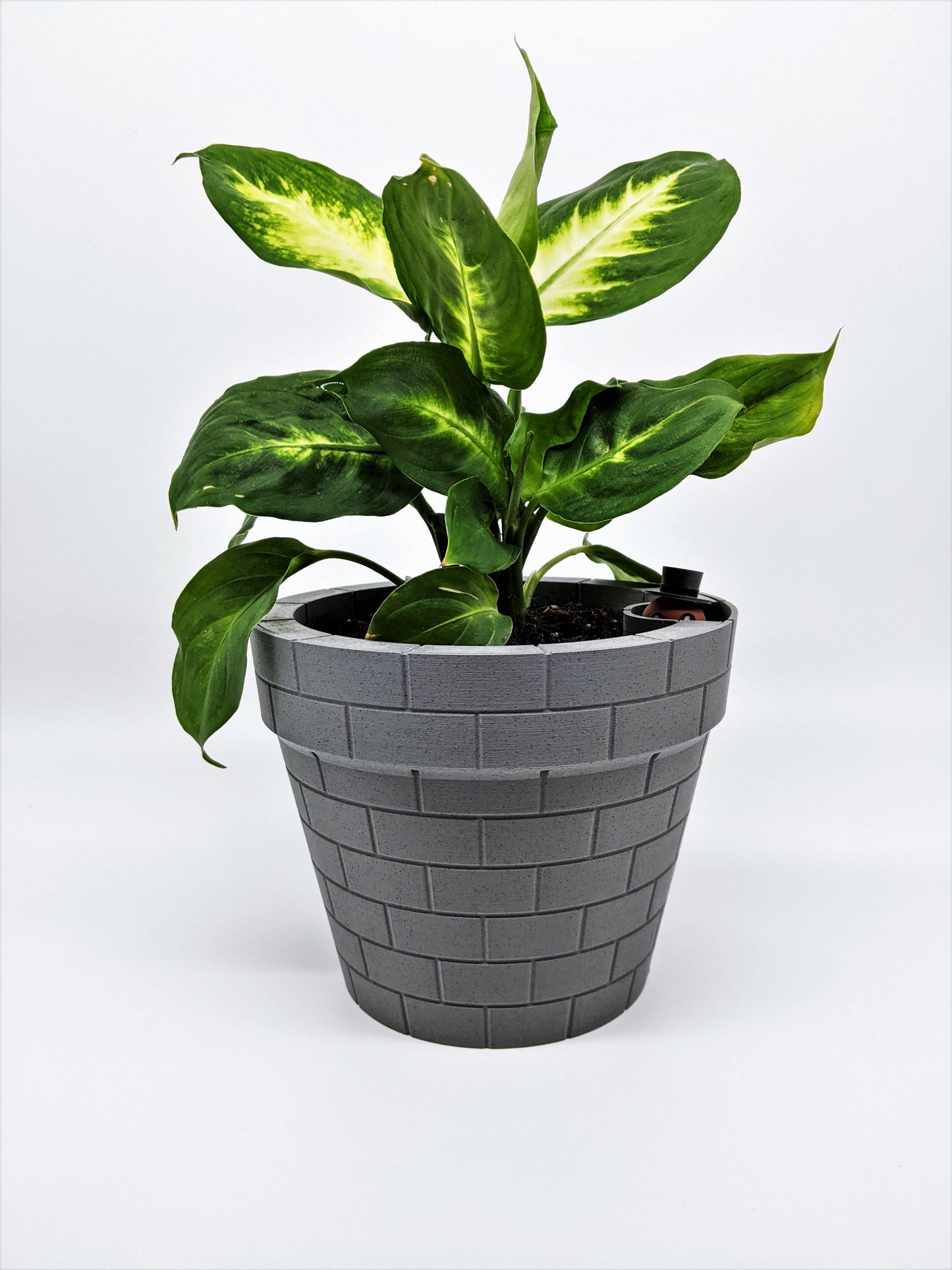 worm rise planter self-raising 3d planter with smart watering system for plants