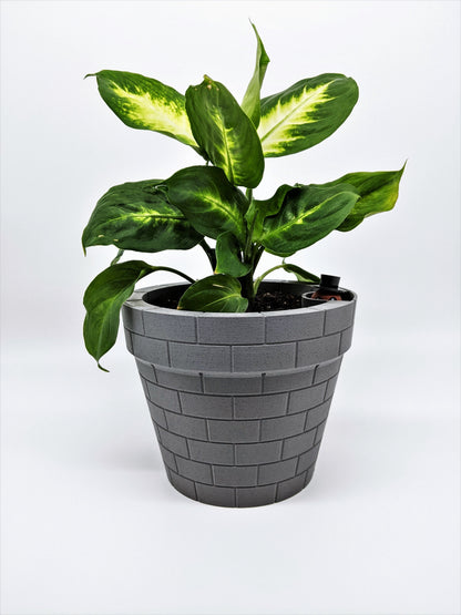 Worm Rise Planter Self-Raising 3D Planter with Smart Watering System for Plants