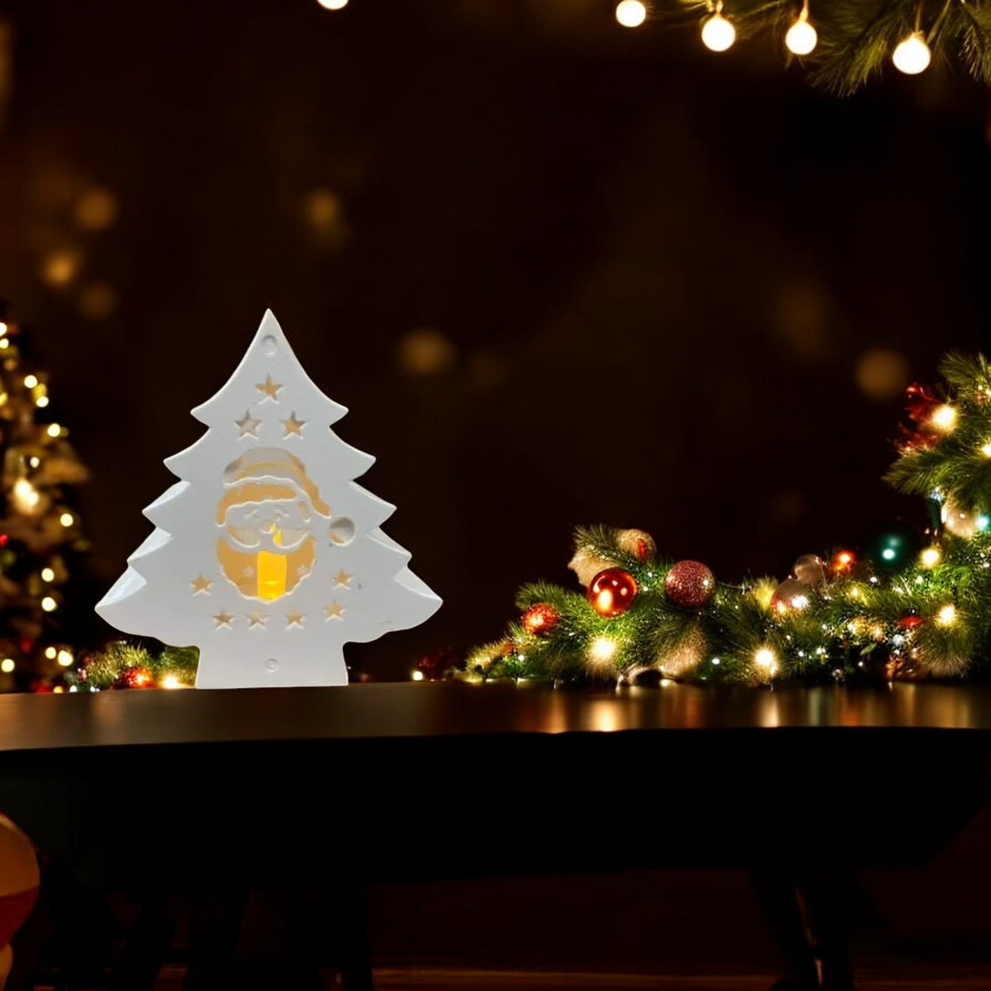 cozy led tealight christmas decor festive candle lights for a warm & magical holiday ambience