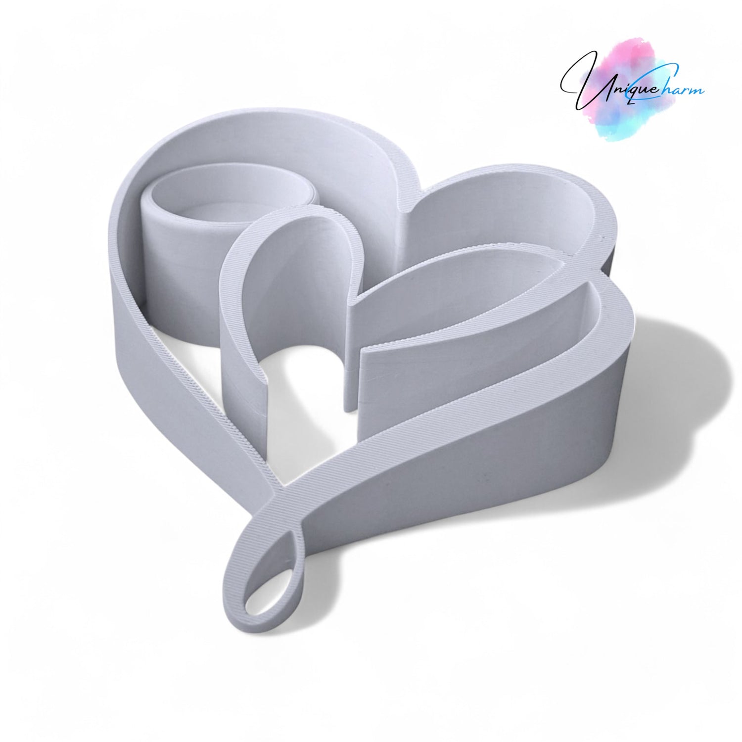 Heart Candle Holder Romantic Double Heart Design Elegant Tealight Holder for Home Decor & Special Occasions