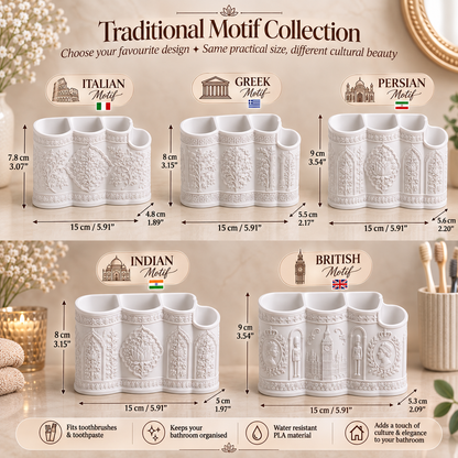 toothbrush holder for bathroom, toothbrush and toothpaste holder, bathroom toothbrush organiser, family toothbrush holder, toothbrush storage caddy, bathroom countertop organiser, bathroom counter storage, toothpaste organiser, toothbrush caddy, dental care organiser, toothbrush stand, bathroom sink organiser, bathroom vanity organiser, decorative toothbrush holder, unique bathroom accessories, traditional