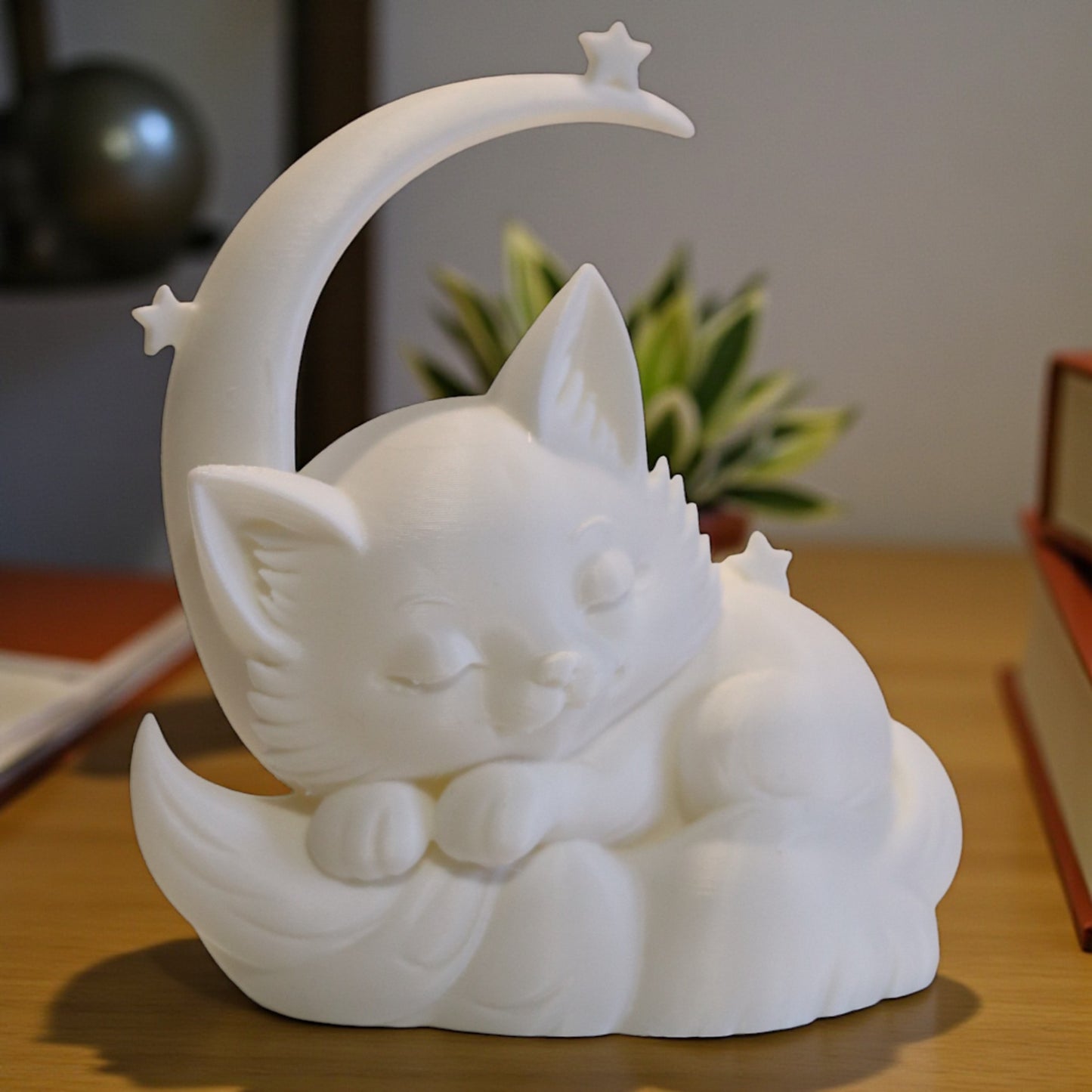 this sleeping cat moon statue makes a beautiful gift for birthdays, baby showers, or anyone who finds comfort in cute, dreamy décor. it brings a sense of serenity to any room and pairs perfectly with nightlights, candles, or fairy lights.