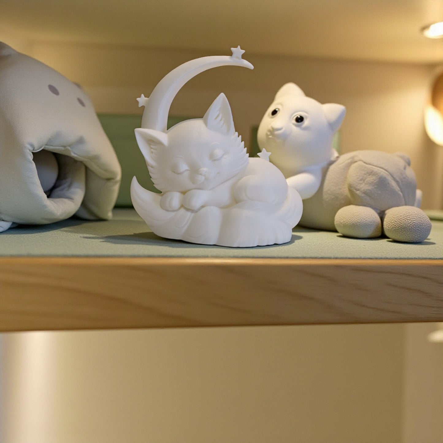 this sleeping cat moon statue makes a beautiful gift for birthdays, baby showers, or anyone who finds comfort in cute, dreamy décor. it brings a sense of serenity to any room and pairs perfectly with nightlights, candles, or fairy lights.