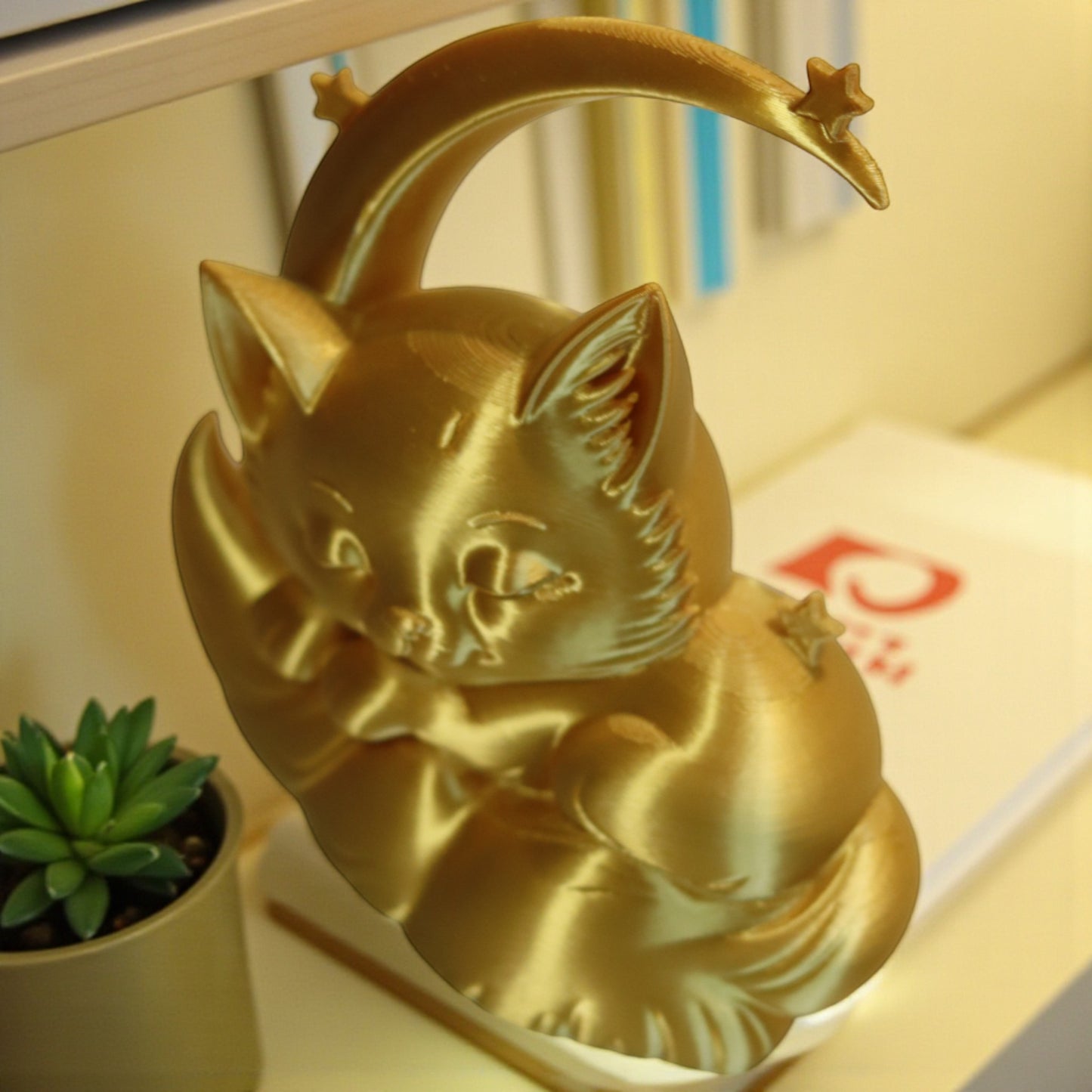 this sleeping cat moon statue makes a beautiful gift for birthdays, baby showers, or anyone who finds comfort in cute, dreamy décor. it brings a sense of serenity to any room and pairs perfectly with nightlights, candles, or fairy lights.