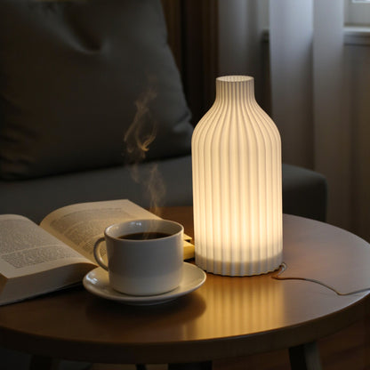 Vase Lamp for Dried & Artificial Flowers – Soft Ambient Table Light, Modern Home Decor, Christmas Gift, Bedside Night Lamp 24 cm