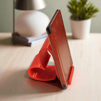 Phone & Kindle Holder Heart-Shaped Universal Stand for All Phones, Kindles, and Small Tablets Stylish and Durable Device Holder for Desk, Nightstand, or Kitchen