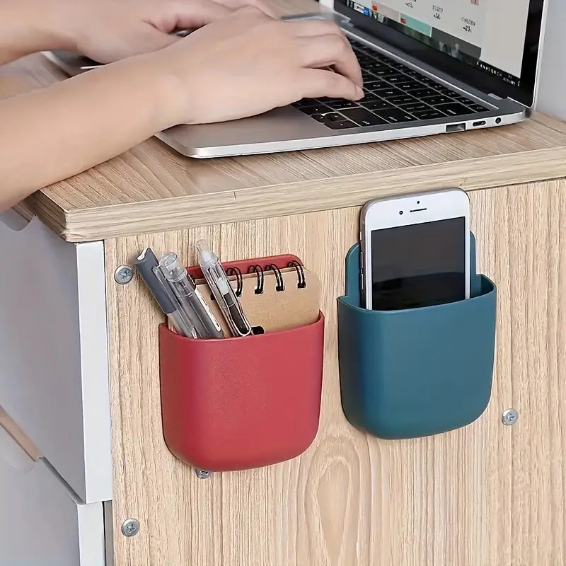 wallgrip holder wall-mounted phone stand with charging access