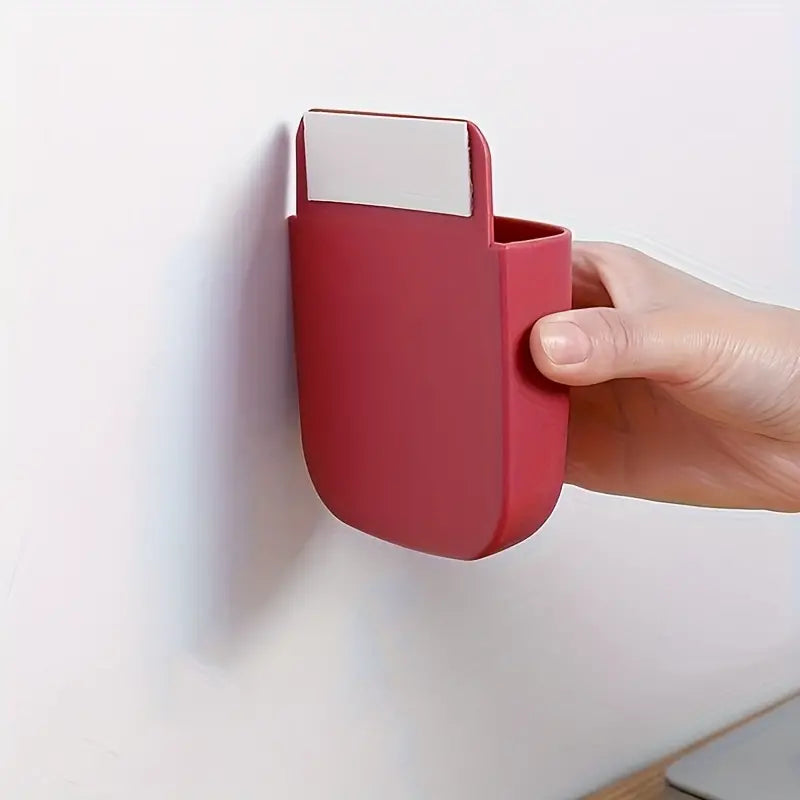 wallgrip holder wall-mounted phone stand with charging access