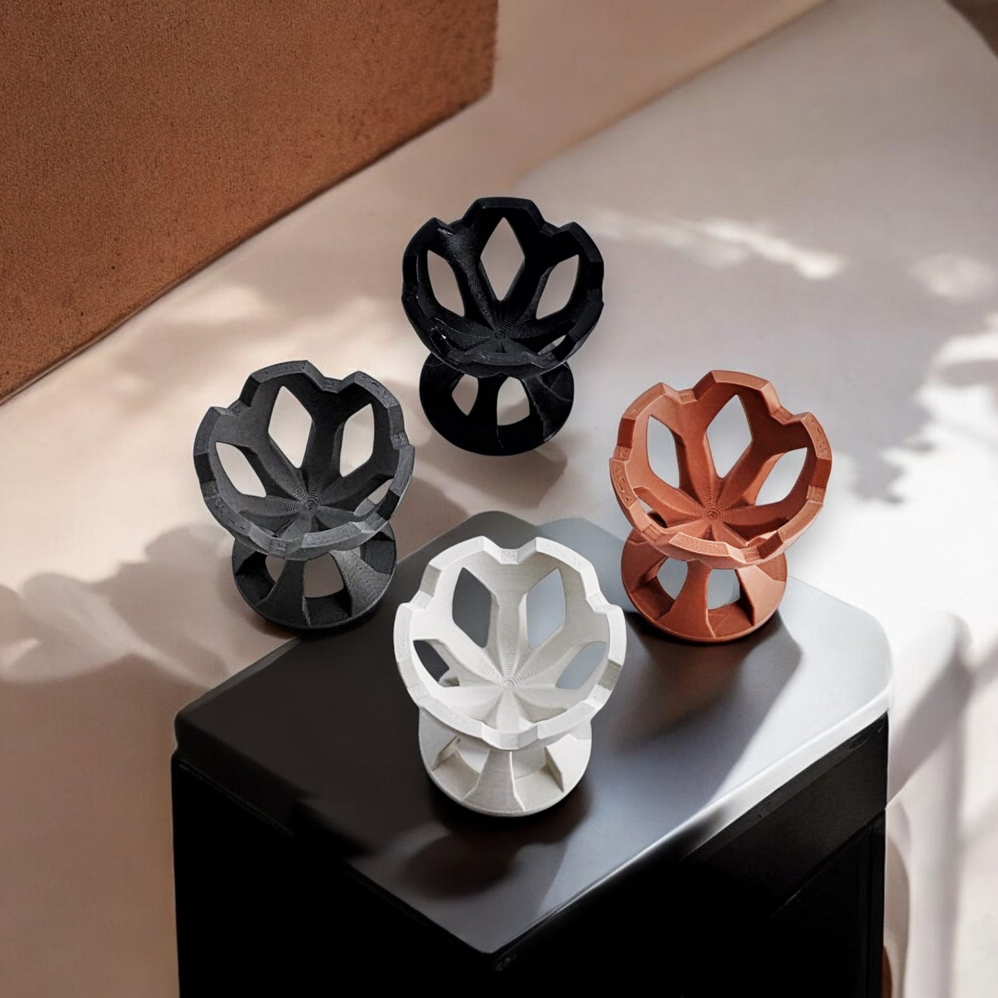 egg crown 3d printed egg cup elegant breakfast holder modern kitchen accessory