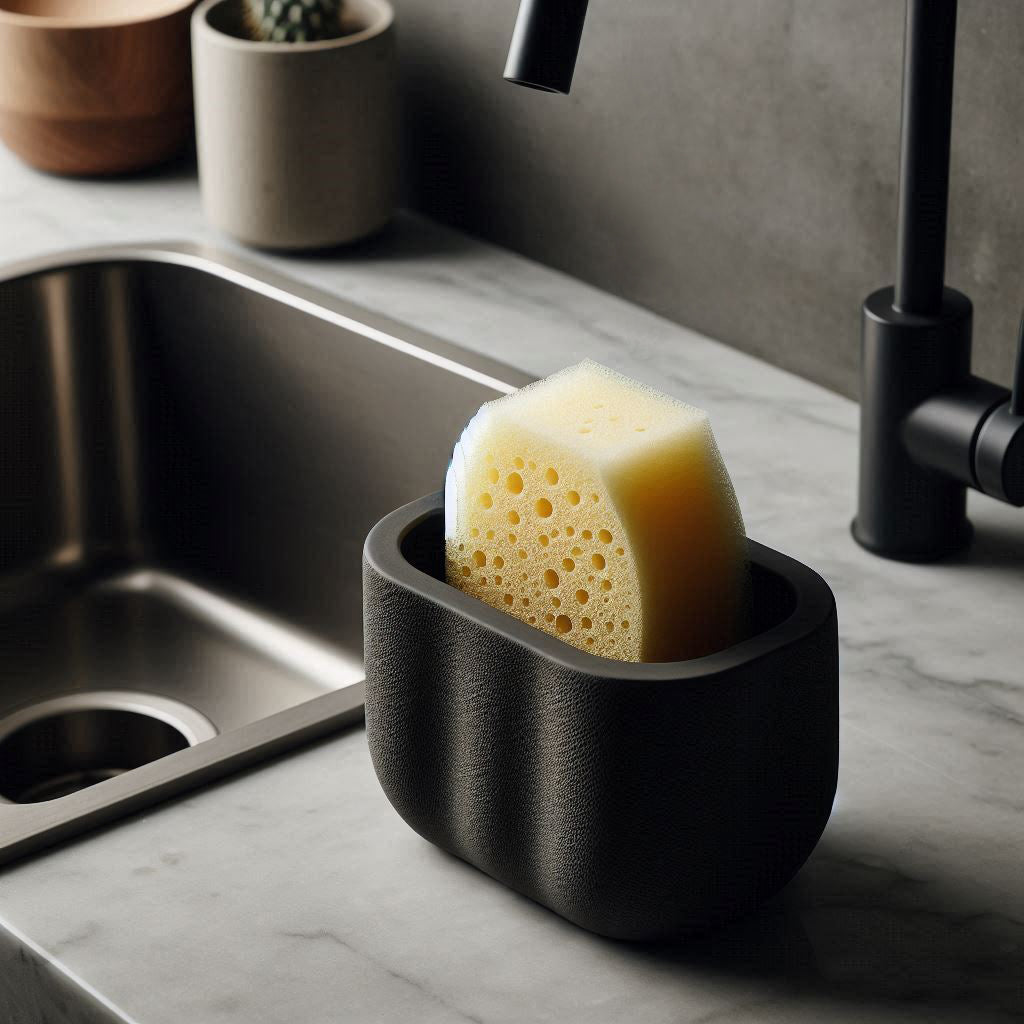 modern sponge holder 3d printed kitchen sponge cup stylish and functional sink organizer for sponges