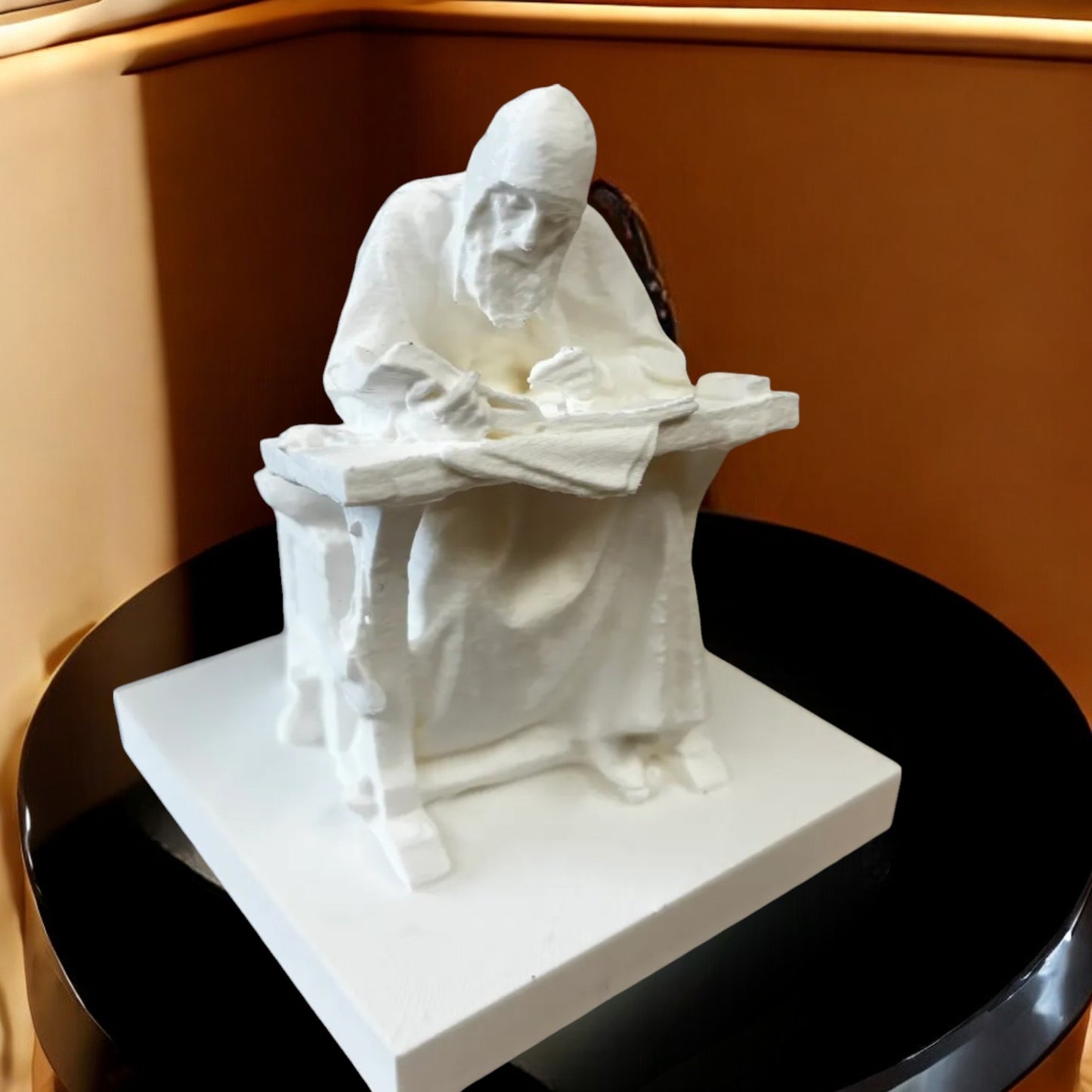 regal chronicler 18th century historian statuette elegant historical home decor 3d printed uk