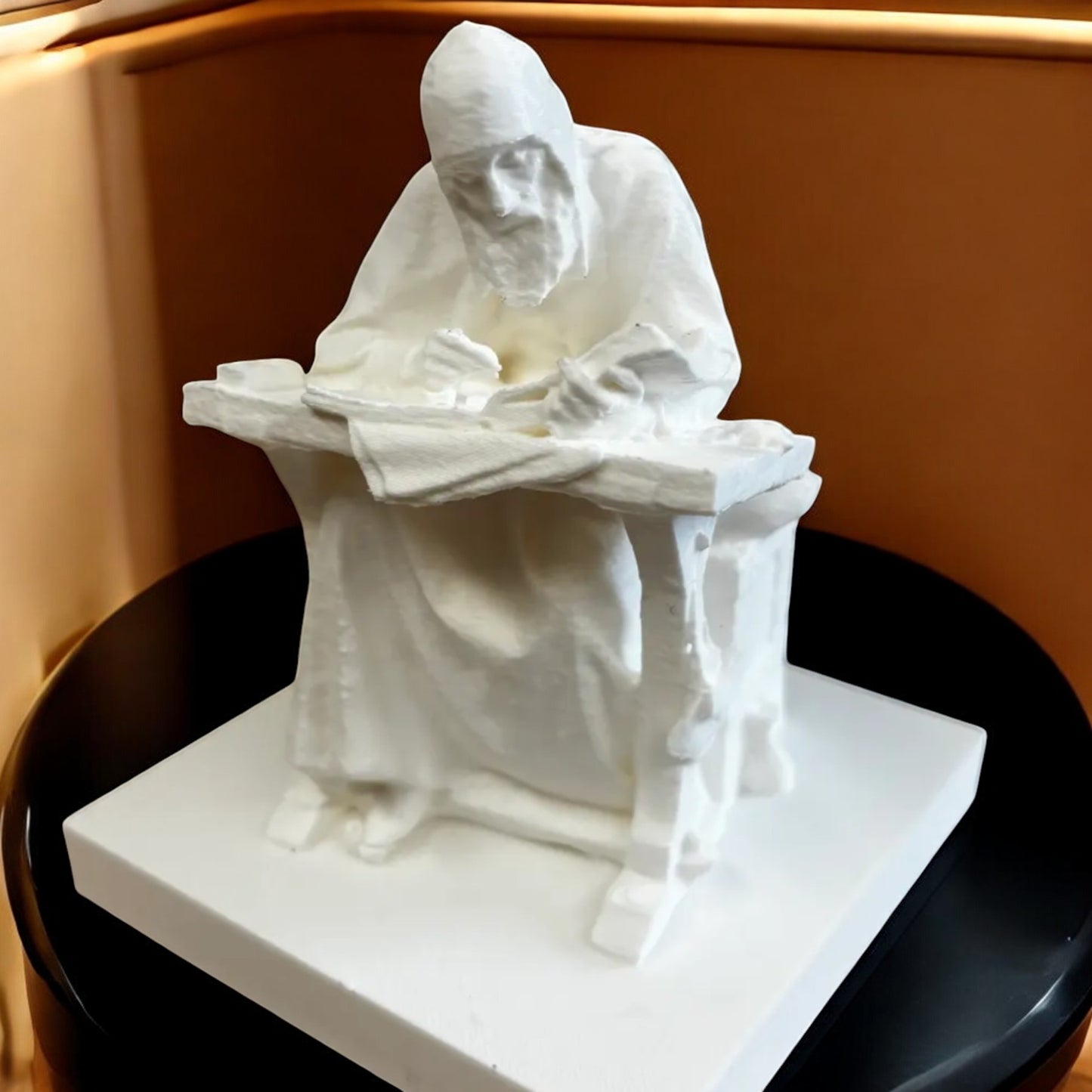 regal chronicler 18th century historian statuette elegant historical home decor 3d printed uk