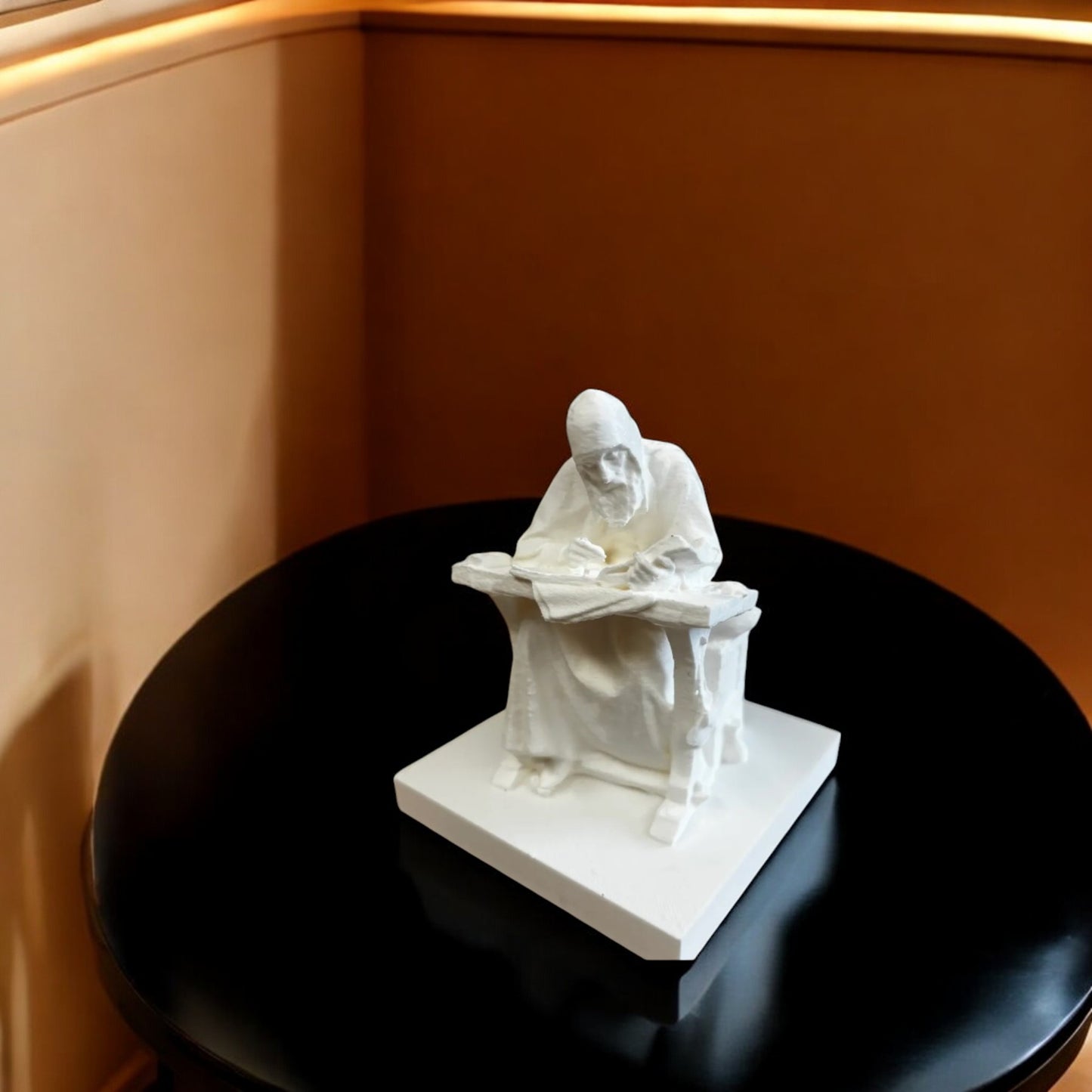 regal chronicler 18th century historian statuette elegant historical home decor 3d printed uk