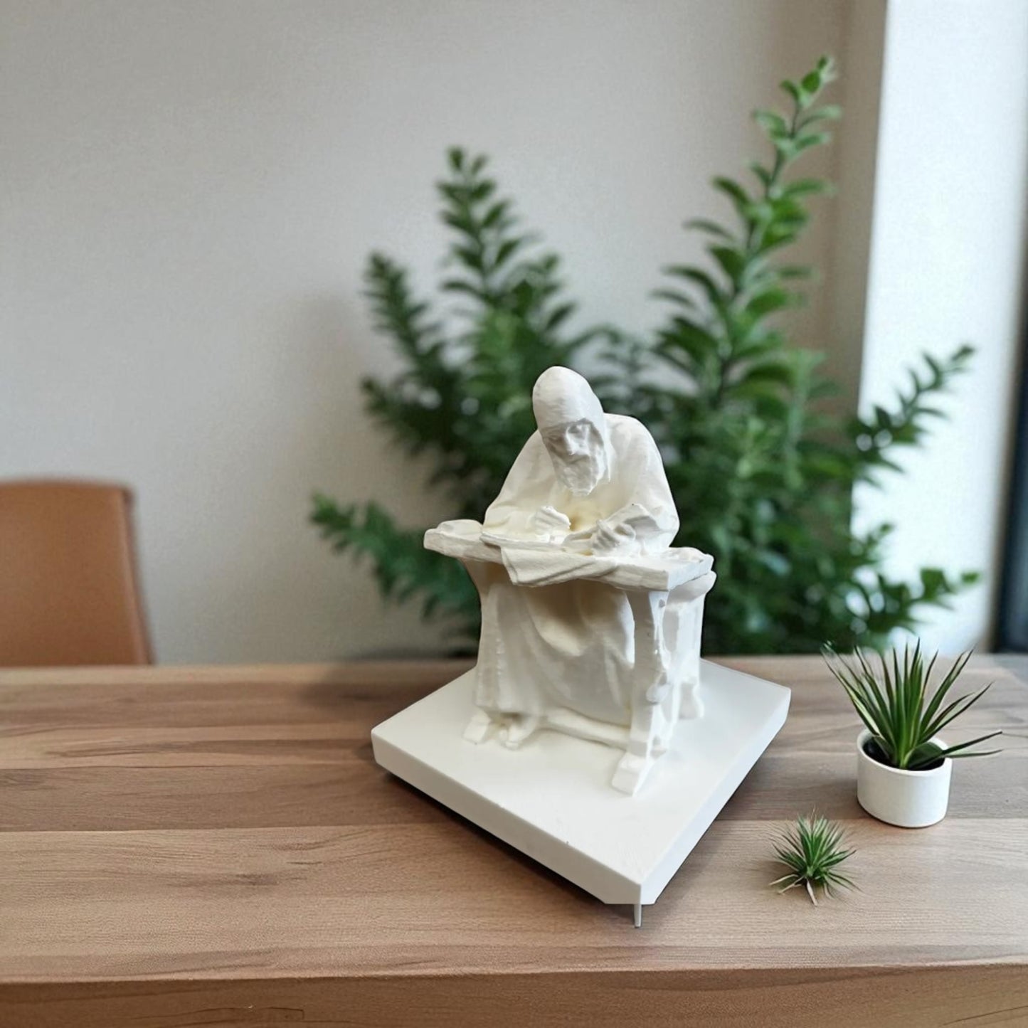 royal chronicler statue an elegant statue inspired by 18th-century royal family chroniclers, capturing timeless sophistication and historical charm, perfect for classic decor and history enthusiasts.
