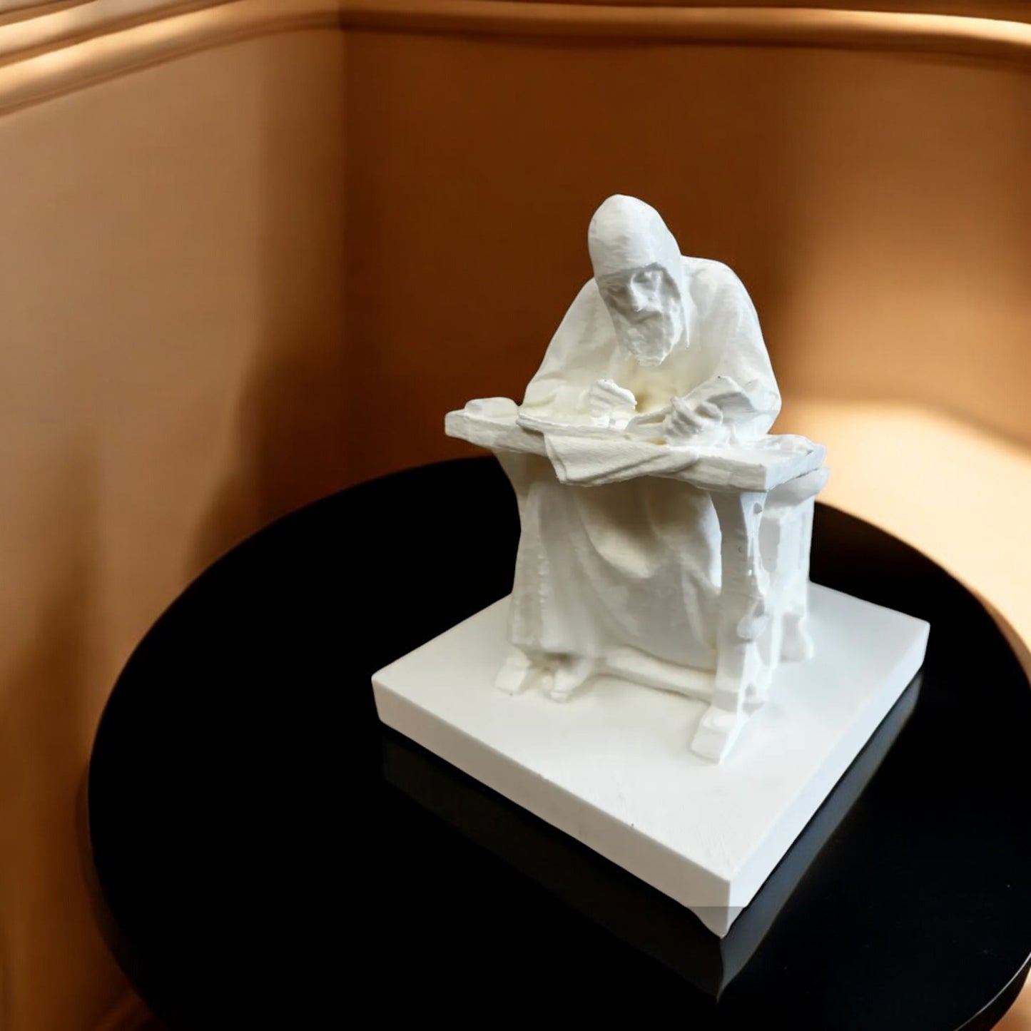 regal chronicler 18th century historian statuette elegant historical home decor 3d printed uk