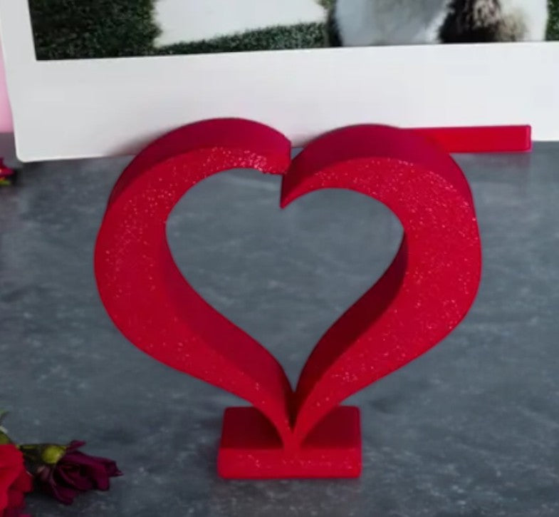 eternal love the perfect 3d heart frame for your most treasured moments