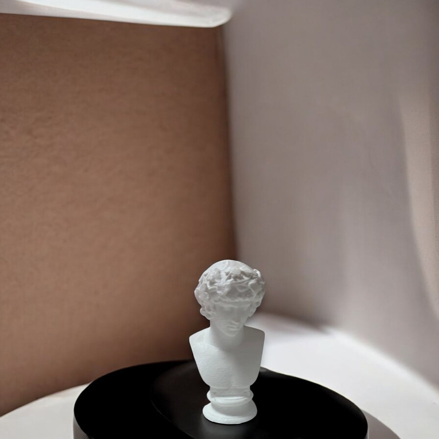 david's reverie bust 3d printed masterpiece inspired by michelangelo's iconic sculpture