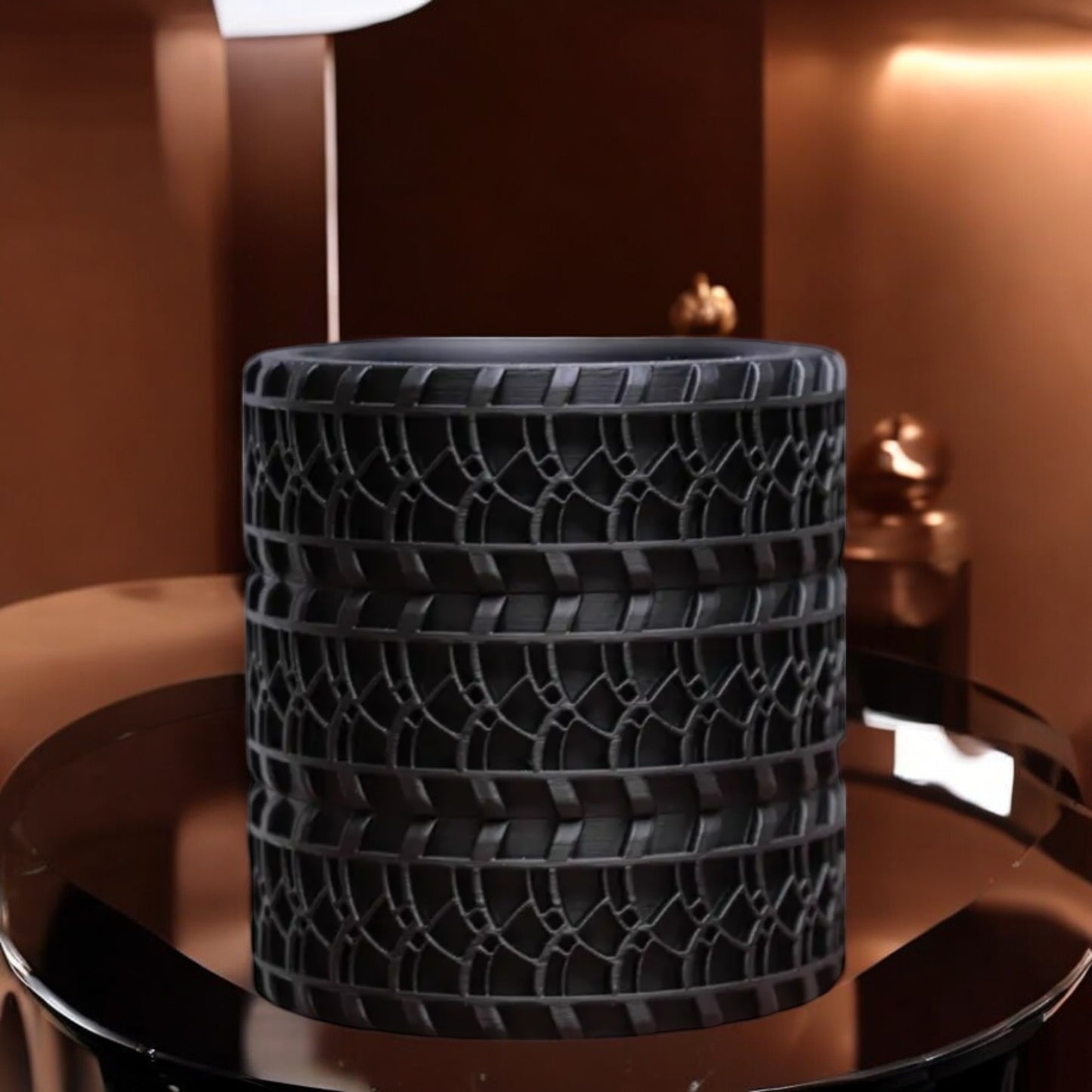 tire pencil holder 3d printed desk organizer for stylish office storage fun functional design