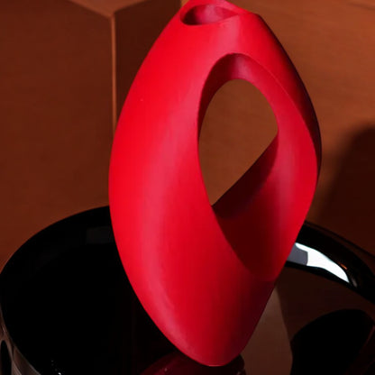 Teardrop Vase Elegant Asymmetric 3D Printed Vase for Modern Home Decor Perfect for Flowers