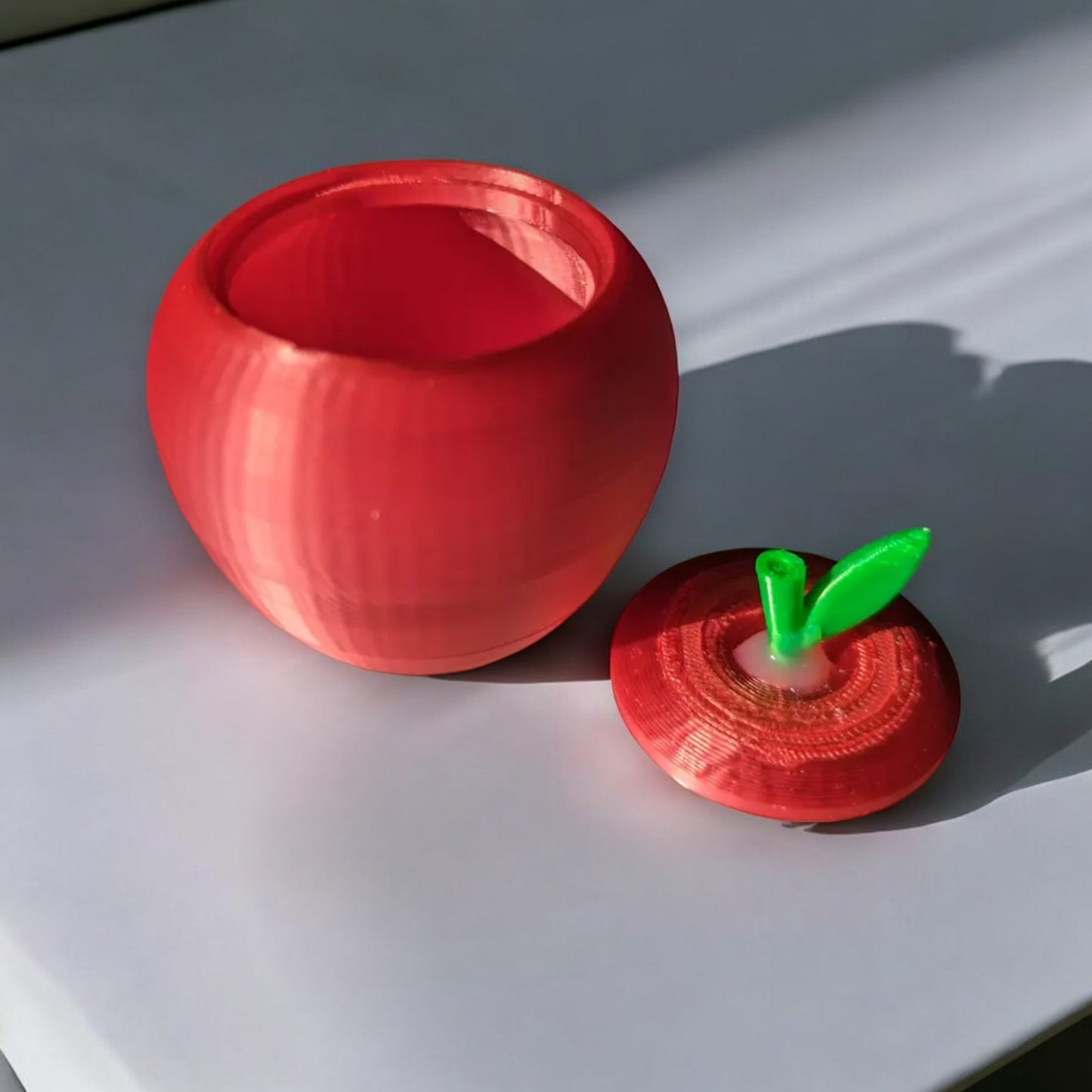 apple charm box 3d printed apple shaped storage box for home decor organization perfect gift idea