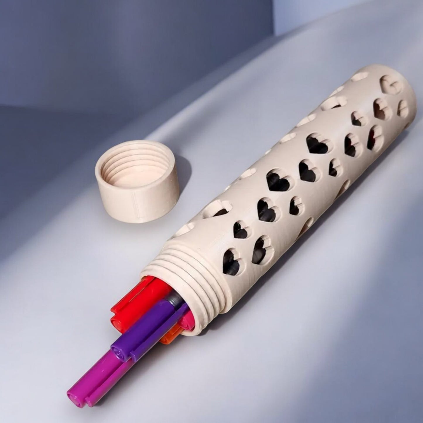 creative pencil tube holder: fun & functional for adults and kids