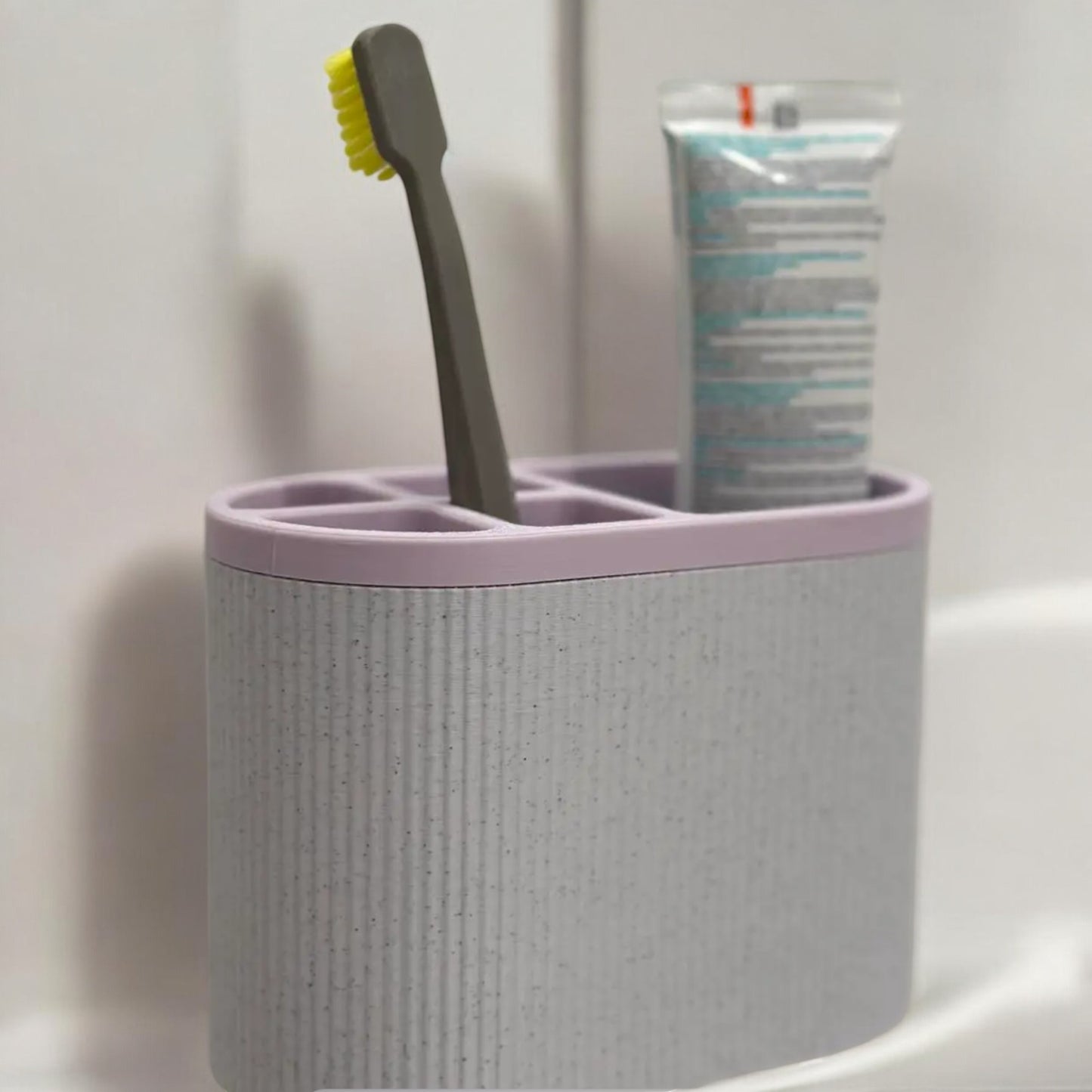 toothbrush wallcaddy  stylish wall-mounted toothbrush holder for organized bathrooms