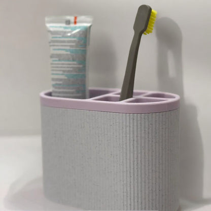 Toothbrush WallCaddy  Stylish Wall-Mounted Toothbrush Holder for Organized Bathrooms