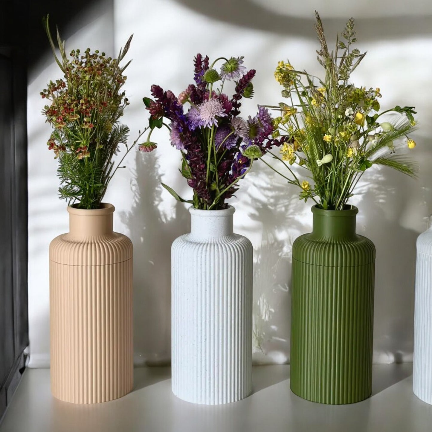 flora vessel  elegant openable vase for stylish floral arrangements and home decor