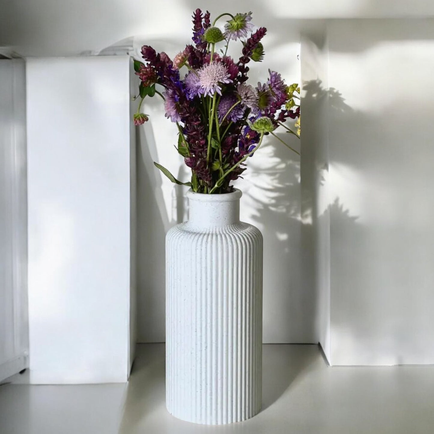 flora vessel  elegant openable vase for stylish floral arrangements and home decor