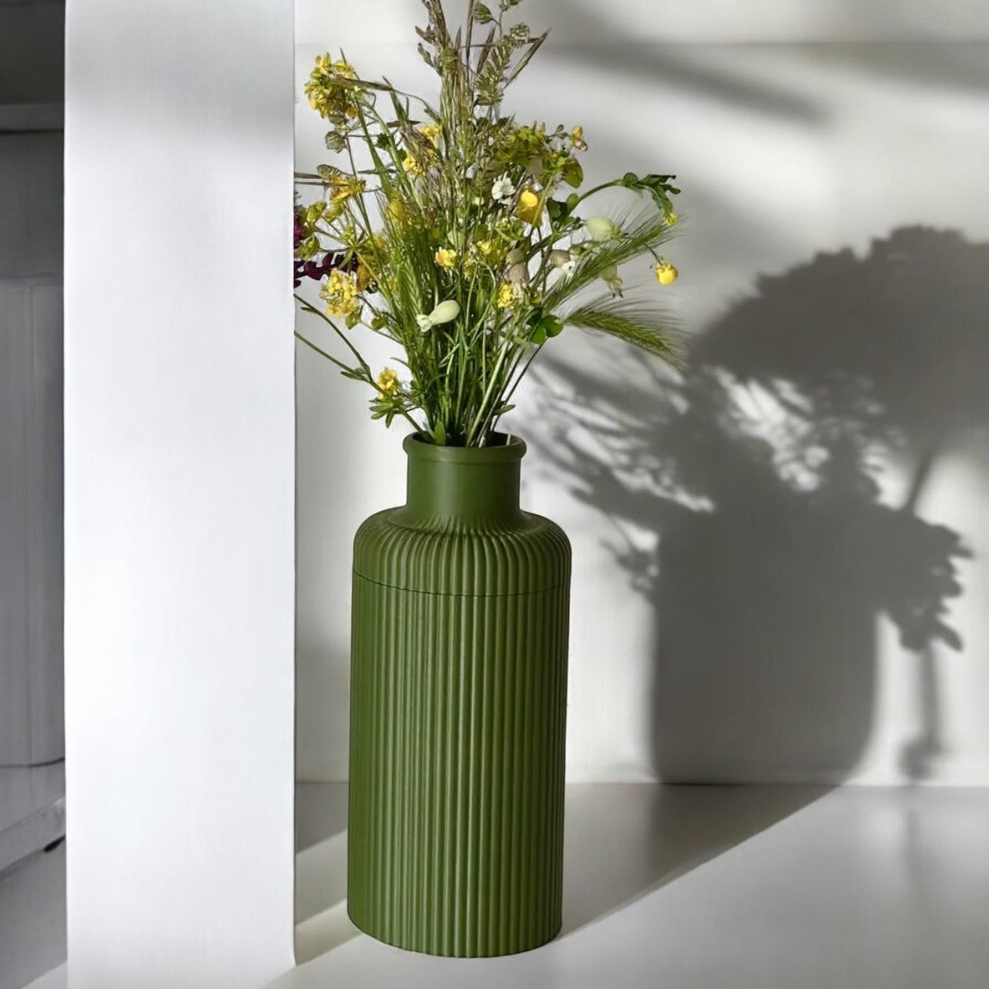 flora vessel  elegant openable vase for stylish floral arrangements and home decor