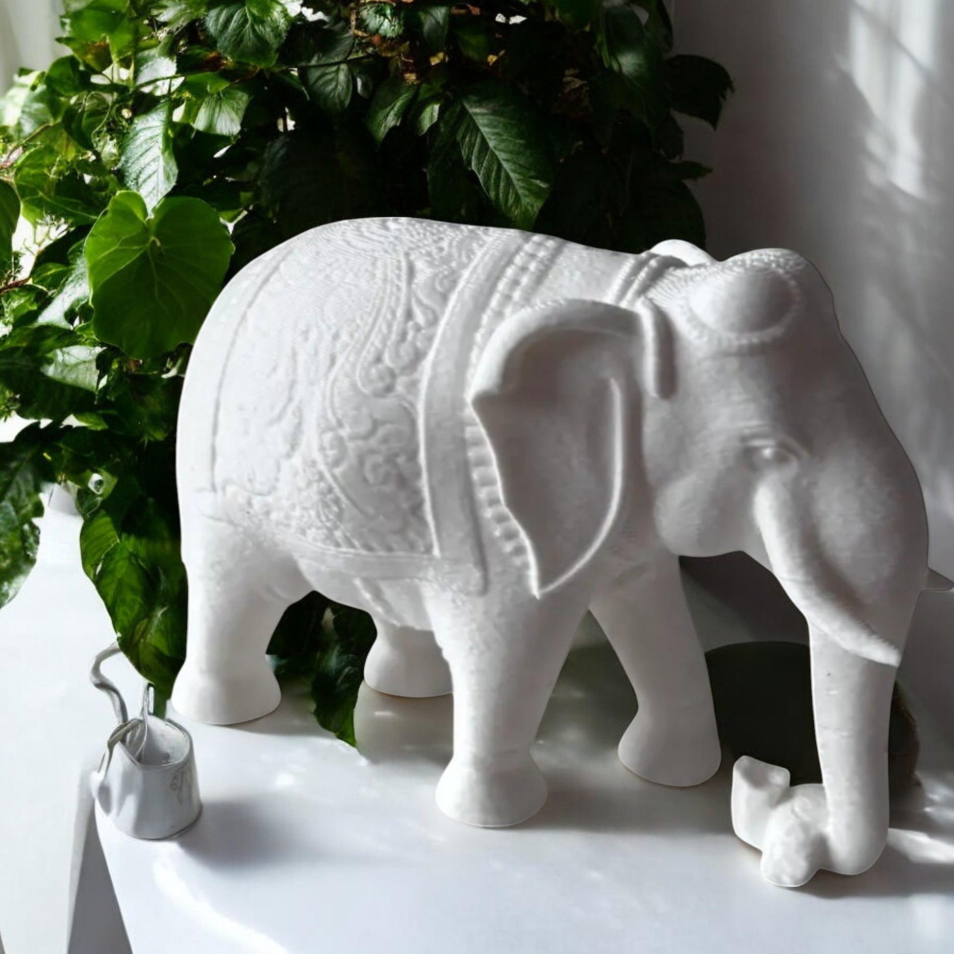 Royal Elephant Statue a beautifully crafted Indian elephant adorned with traditional decorations, inspired by Indian culture and festive celebrations, perfect for adding a touch of elegance and heritage to your decor