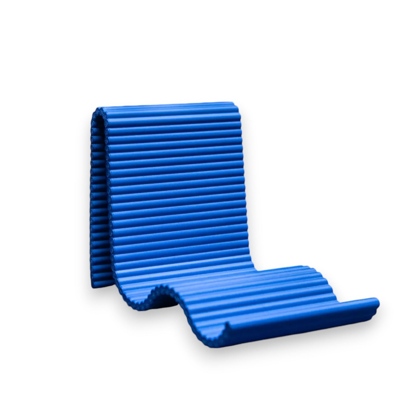 waveline stand 3d printed wavy phone stand for hands-free viewing sleek & modern design