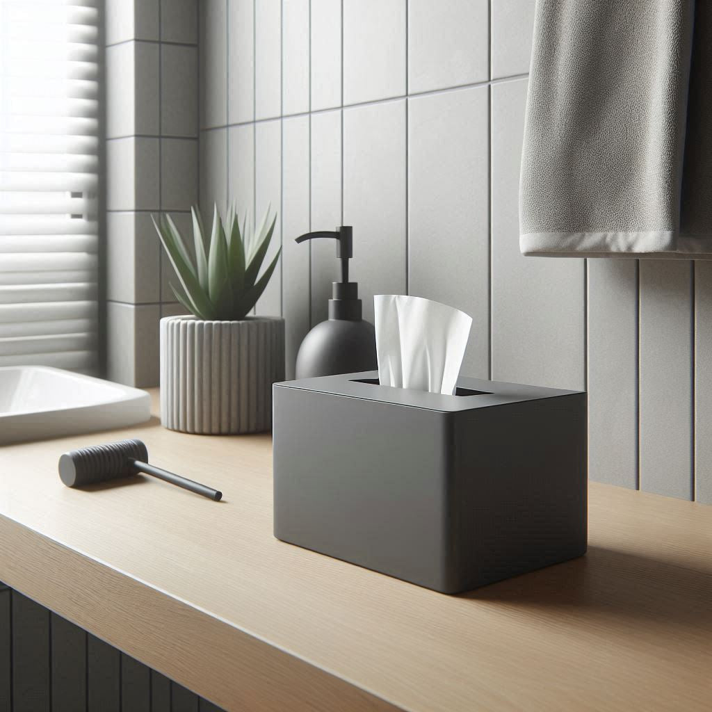 minimalist tissue holder modern for home & office sleek, stylish, functional design