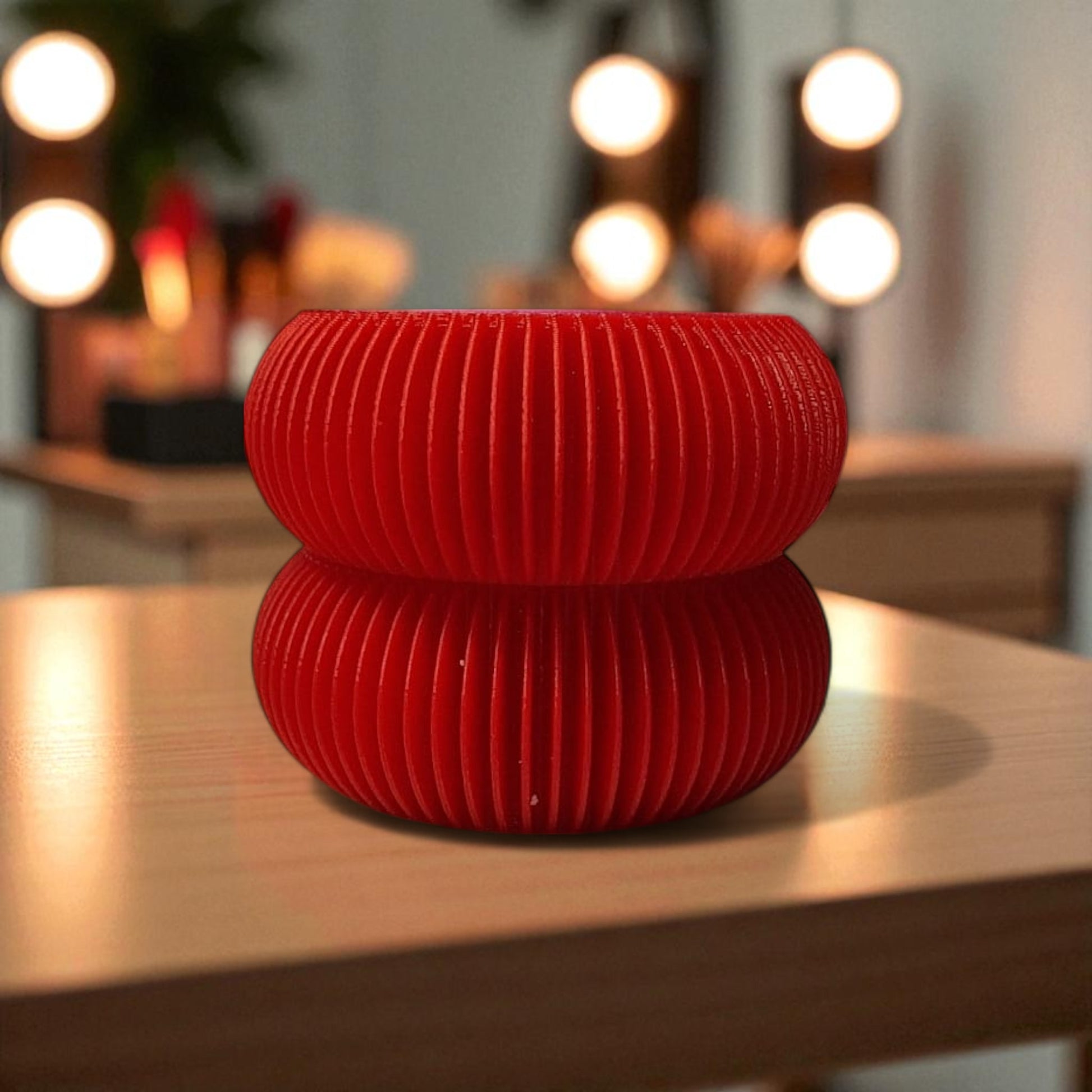 Elegant Valentine's Day jewelry box designed to hold a ring, bracelet, or necklace. Compact, cute, and perfect for gifting, with a stylish design that adds charm to any space.