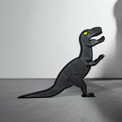 A playful Dino Door Stopper designed in the shape of a dinosaur, adding a fun and functional touch to any room. This unique door stopper keeps doors in place with a charming prehistoric flair