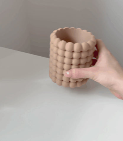 BubbleCharm Set Stylish Bubble-Shaped Coaster, Trays, and Holders for Elegant Organization