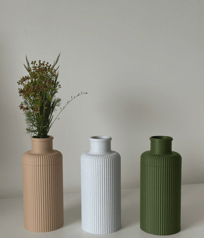 Openable Vase for Stylish Floral Arrangements and Home Decor, Flora Vessel  Elegant ,3DPrinted Vase, Perfect Gift